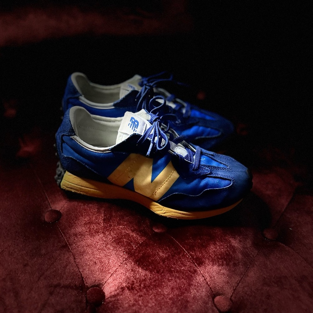 New Balance327 'Marine Blue Orange'  Boys 5.5
